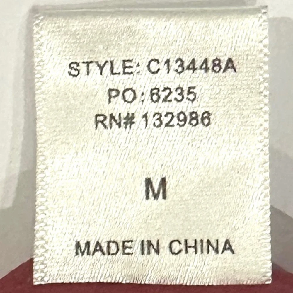 Mittoshop Burgundy V-neck Animal Print Cami - Picture 5 of 6